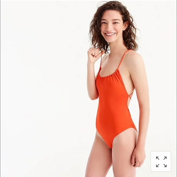 NWT J.Crew Playa Rockaway Ruched One-Piece Swimsuit - Picture 4 of 6